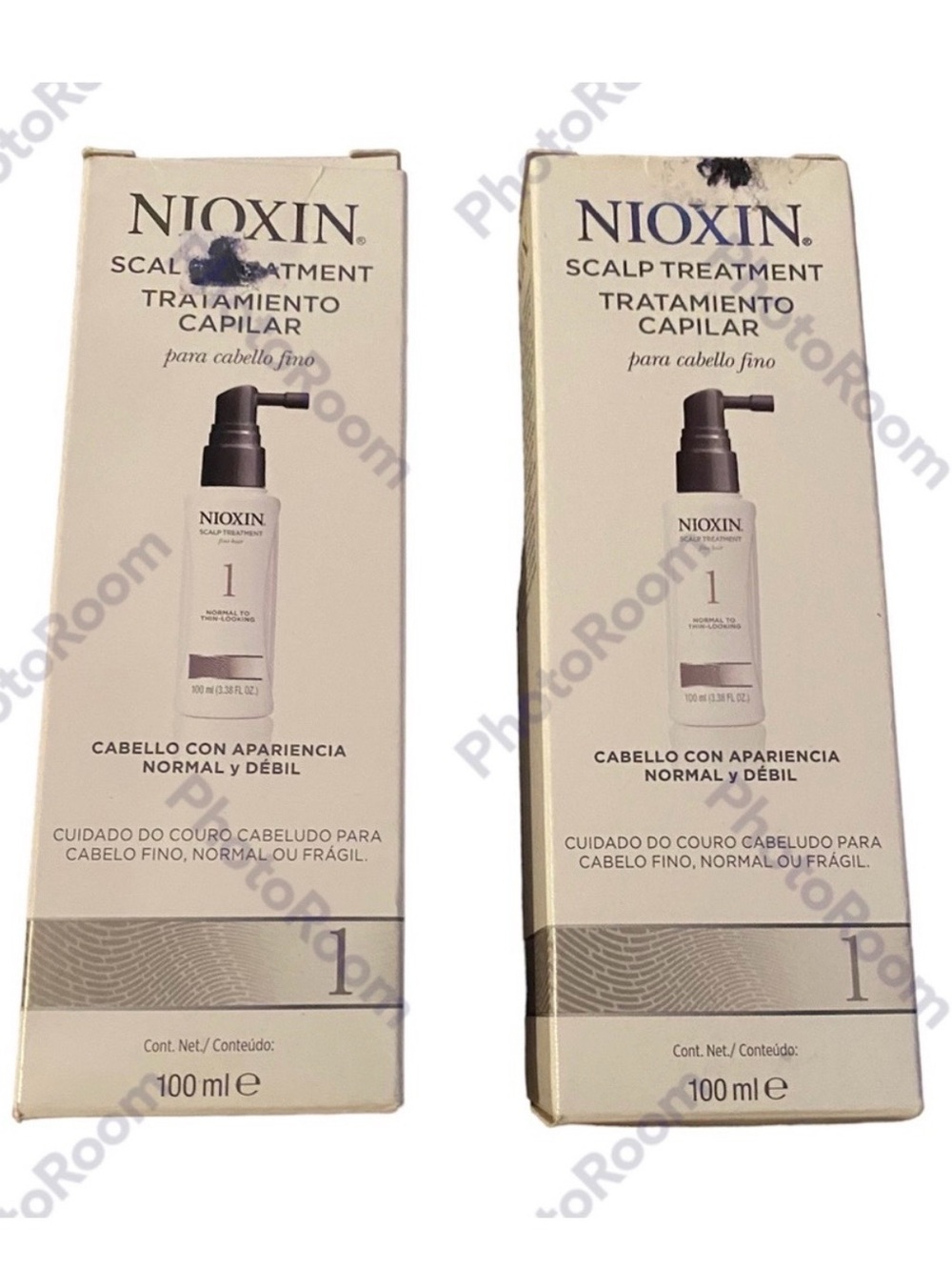 Nioxin Scalp Treatment 1 for Normal to Thin-Looking Hair – White